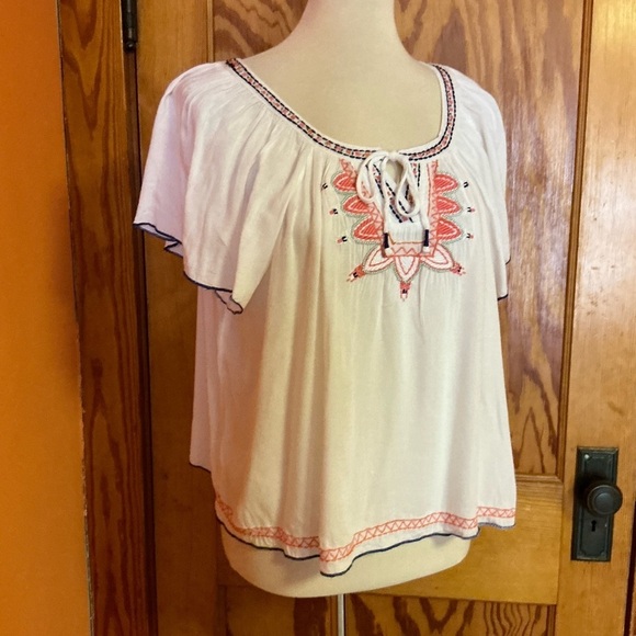 Alya embroidered & beaded peasant top - Picture 10 of 12